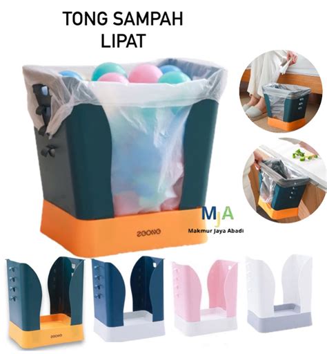 Bisa Cod Promo Tempat Sampah Lipat Flexible Tong Sampah Magic