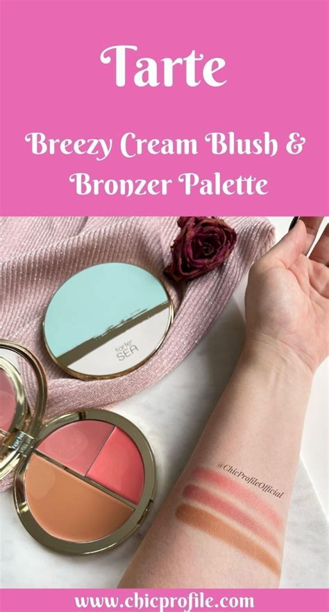 Tarte Breezy Cream Blush Bronzer Palette