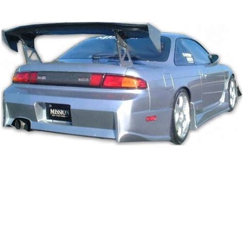 Mission Rear Bumper FRP For Nissan Silvia S14 Zenki 1995 1996 Los