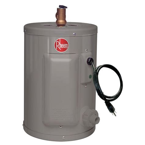rheem performance  gal  year  watt single element electric point   water heater