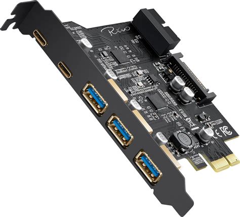 Sinefine Carte D Extension Pci E Vers Usb Gen Gpbs X