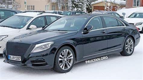 SPIED W222 Mercedes Benz S Class FL Hides Grille Mercedes S Class