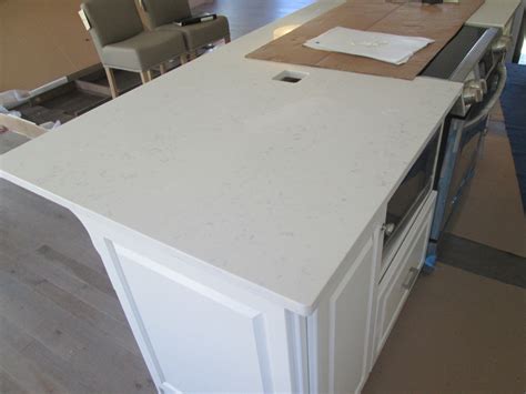 Frosty Carrina Quartz Countertops Traditional Kitchen Other By