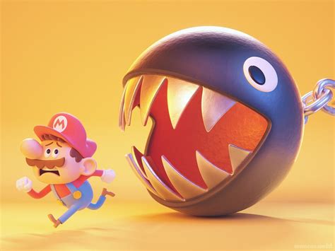 Mario Chain Chomp Chase 🏃‍♂️ Finished Projects Blender Artists