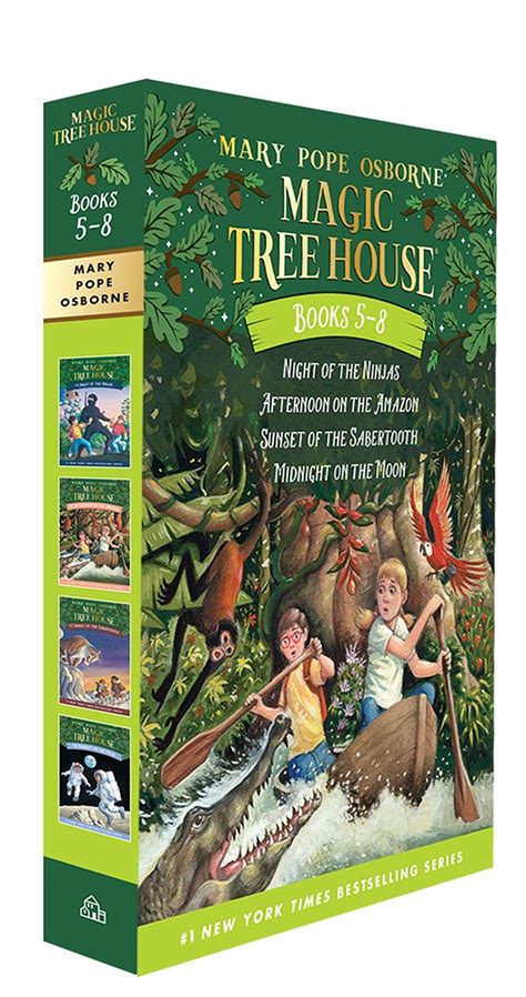 Magic Tree House Volumes 5 8 Boxed Set 4 Books By Mary Pope Osborne