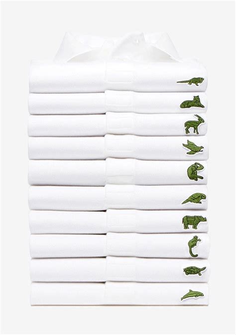 Lacoste swaps out its iconic crocodile branding for endangered species - Fashion Journal