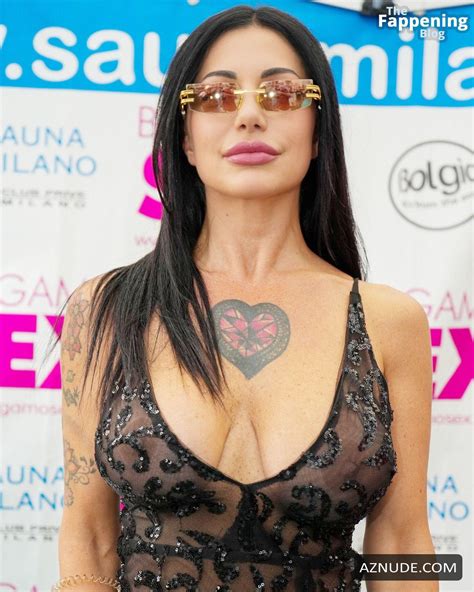 Priscilla Salerno Sexy Flashes Her Hot Breasts In Bergamo AZNude