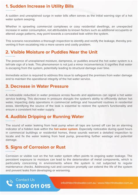 Ppt What Are The Common Signs Of A Hot Water System Leaking Powerpoint Presentation Id