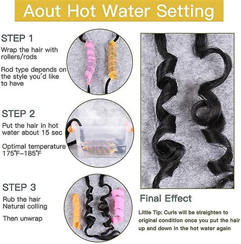 Kongqtee Packs Pre Stretched Braiding Hair Extension Yaki Texture Hot Water Setting Ez Braids