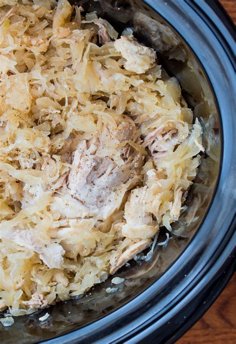 Best Pennsylvania Dutch Pork And Sauerkraut Crock Pot Recipe No Plate Like Home