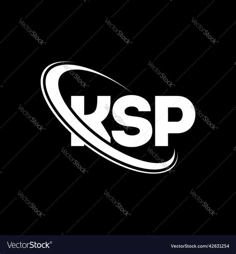 Ksp Logo Letter Letter Logo Design Royalty Free Vector Image