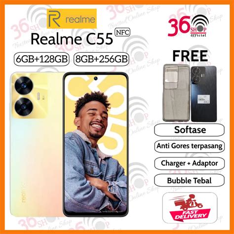 Jual Realme C55 NFC 6GB 128GB 8GB 256GB Garansi Resmi Realme 1