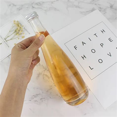 330 мл 500 мл бутылка для вина креативный запаянный в стекло банки ...