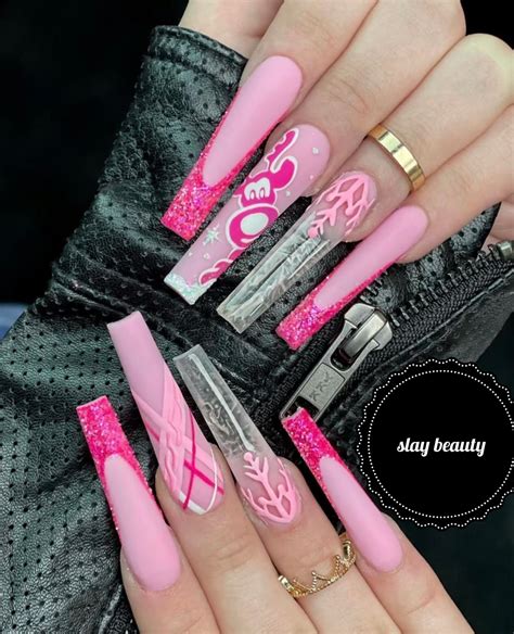 Pink Addict Jet Set Babe Luxe Press On Nails Slaylebrity