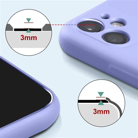 Siliconen hoesje met camera bescherming iPhone 11 (paars) - Phone-Factory