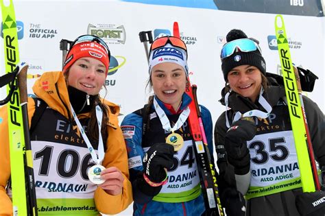 Biathlon Val Ridanna Nouvelle Victoire D Anna Andexer Sur La Junior