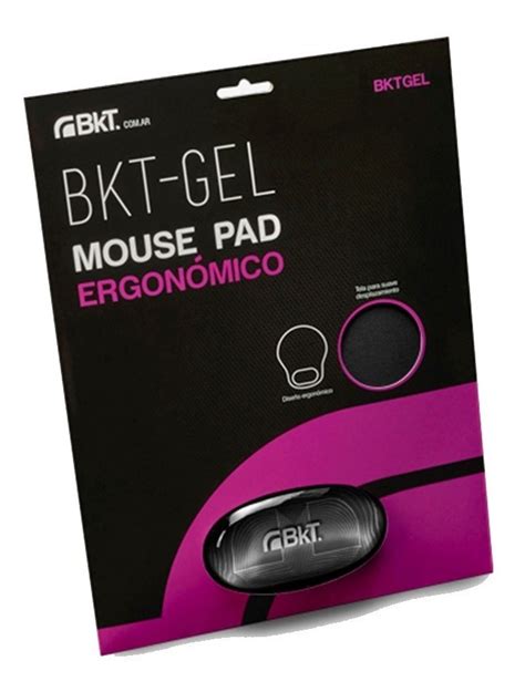 Mousepad Bkt C Gel Apoya Muñeca Ergonómico Ultra Computación