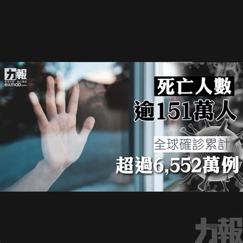 死亡人數逾151萬人 全球確診累計超過6552萬例 澳門力報官網