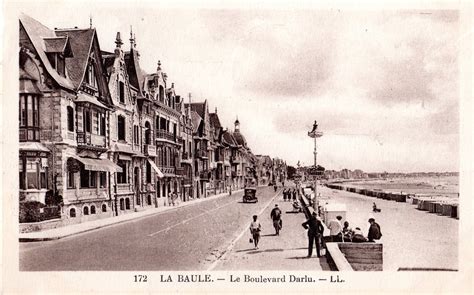 La Baule Escoublac La Baule Le Boulevard Darlu Carte Postale