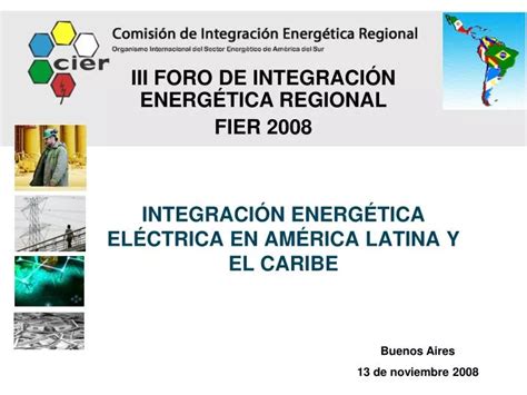 PPT INTEGRACIÃN ENERGÃTICA ELÃCTRICA EN AMÃRICA LATINA Y EL CARIBE PowerPoint Presentation