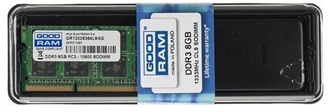 Goodram 8GB GR1333S364L9/8G - Operatīvās atmiņas (RAM) - Datoru ...