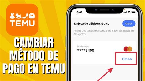 C Mo Cambiar M Todo De Pago En Temu Gu A Completa Youtube