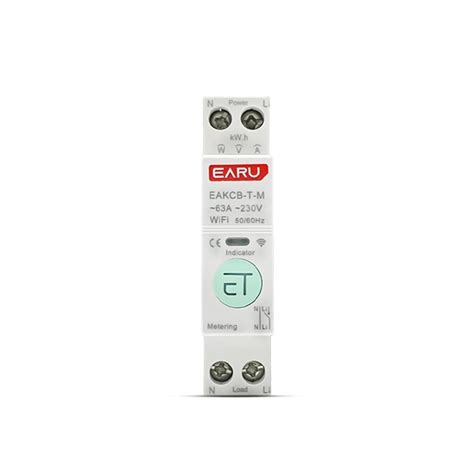 TUYA Smart wifi MCB Circuit Breaker with Real Time Power Metering and ...