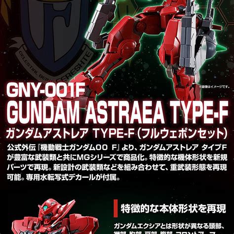 MG 1 100 GUNDAM ASTRAEA TYPE F 鋼彈 FULL WEAPON SET PB網路商店限定 玩具王國 Toyking