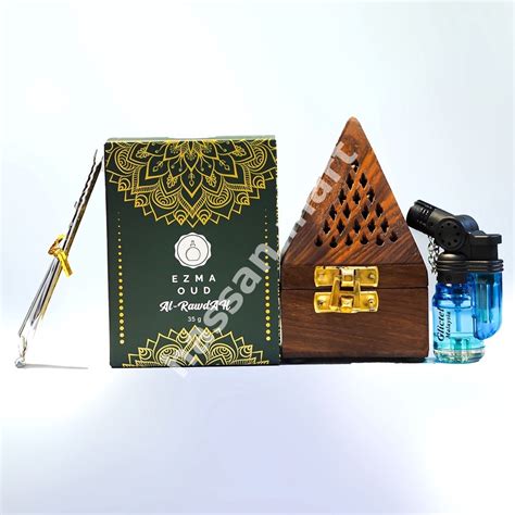 Hot Sale Bukhoor Set Madinah Bakhoor Top Oud Al Rawdah Scent New Arrival Shopee Malaysia