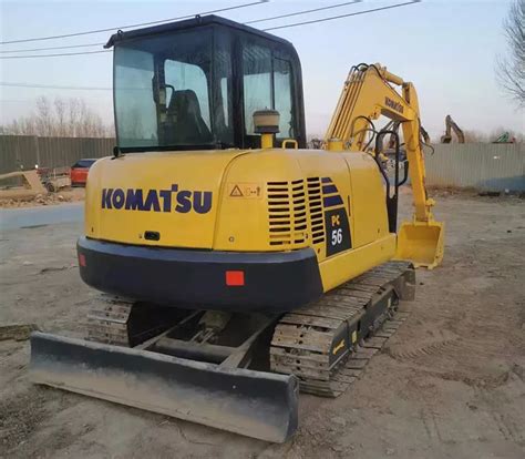 Used Komatsu Pc56 Excavator Used Excavators Supplier Yong Gong Shanghai