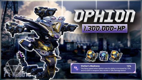 Wr Million Hp Ophion W Labrys Mk Gameplay War Robots