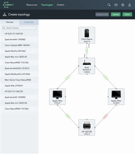 connect web interface  connection control  behance
