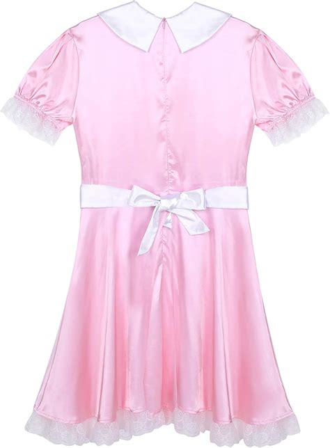 Buy Renvena Adult Men S Sexy French Maid Uniform Fancy Dress Sissy Crossdress Lingerie Set With