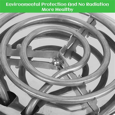 Natures Glow Portable Electric Stove Single Burner W Hot Plate Electric Stove Single Burner