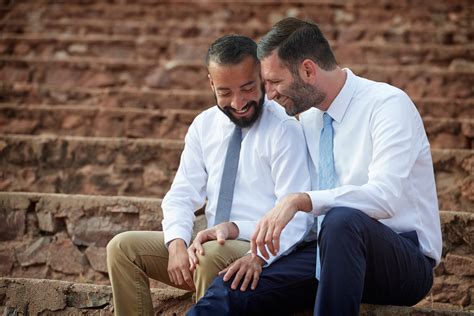 Real Couples Same Sex Engagement Photos At Papago Park Catalyst