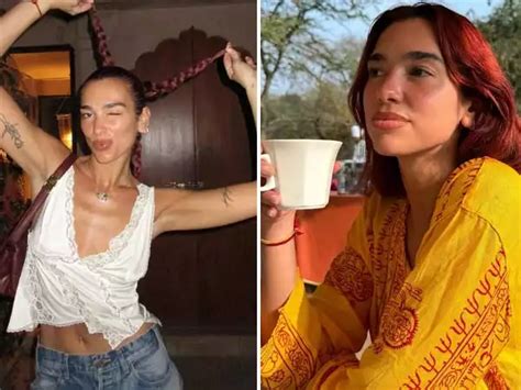 Dua Lipa Feels Lucky To End In India Shares Pics From Her Trip