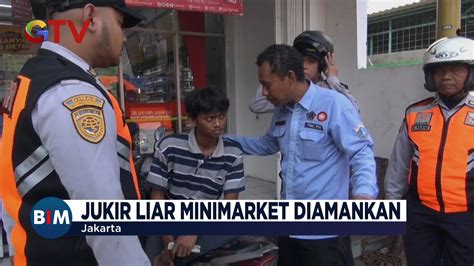 Sejumlah Juru Parkir Liar Di Jakarta Pusat Kocar Kacir Saat Dirazia