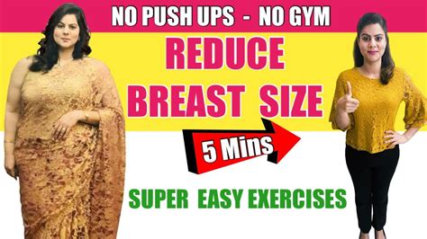 Reduce Breast Size Fast Lose Breast Fat And Reduce Chest Fat In 7 Days