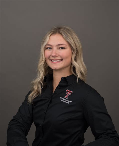 TTU Graduate Center - Meet Leah Frank! Leah is a Masters student in the