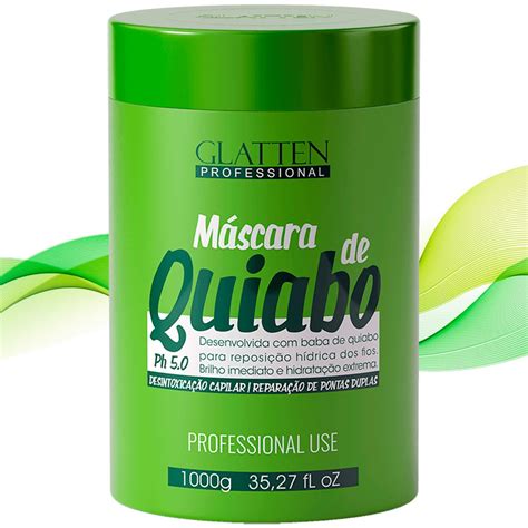 Máscara de Quiabo 1kg Glatten ENVIO EXPRESS Shopee Brasil