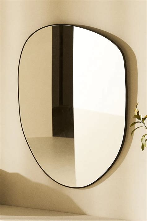 A Standout Mirror Zara Small Irregular Shaped Mirror Shop The Zara