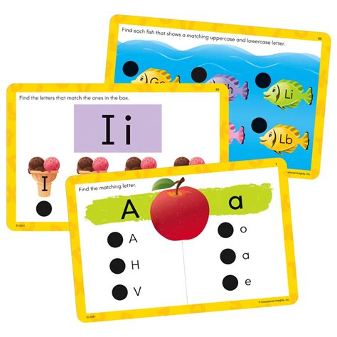 Hot Dots Jr Alphabet Cards