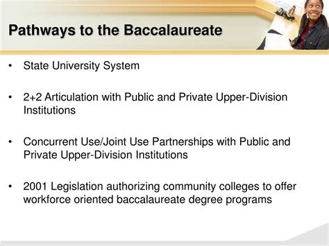 PPT - Florida Community College Baccalaureate Degree Programs