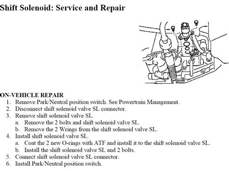 Diy Replacing Lockup Shift Solenoid E3 Code P0773 Toyota Nation Forum