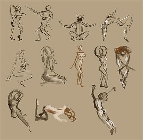 Nude Sketches Sketchblog Of Nela Dunato Cwtam