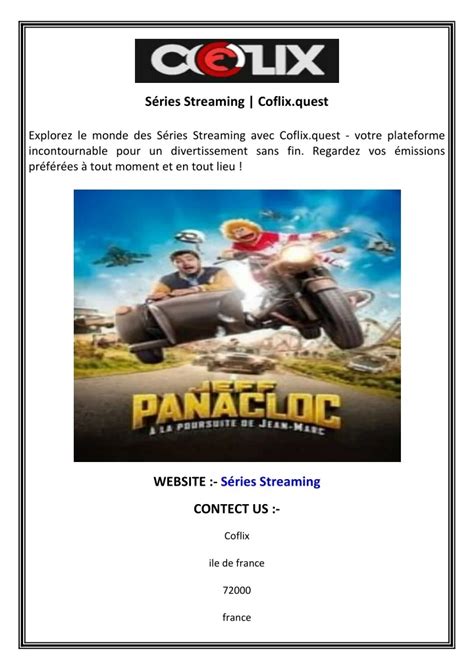 PPT - Séries Streaming Coflix.quest PowerPoint Presentation, free ...