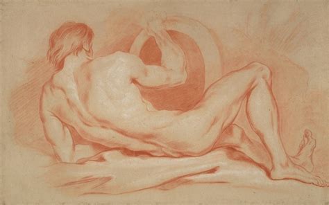 Seated Male Nude With An Urn National Galleries Of Scotland