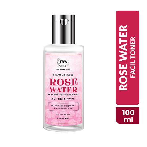 TNW The Natural Wash Steam Distilled Rose Water Gulab Jal Face Toner ...