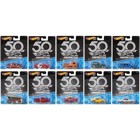 Hot Wheels Set Miniaturas Years Favorites Favoritos Anos
