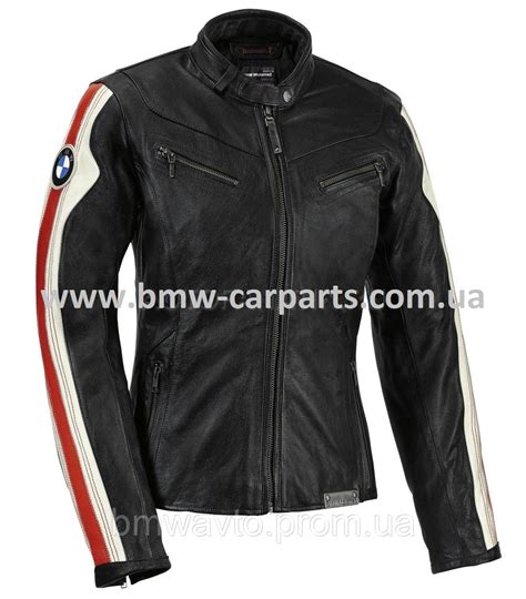 Женская Кожаная Мотокуртка BMW Motorrad Club Leather Jacket — Купить ...